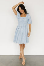 Lexington Short Dress | Blue